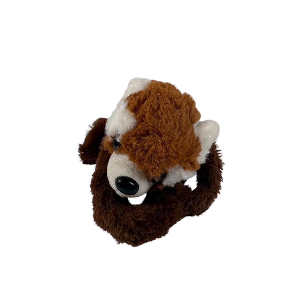 Wild Republic Huggers Red Panda Kids 8" Brown Excellent Snap Bracelet Plush Toy